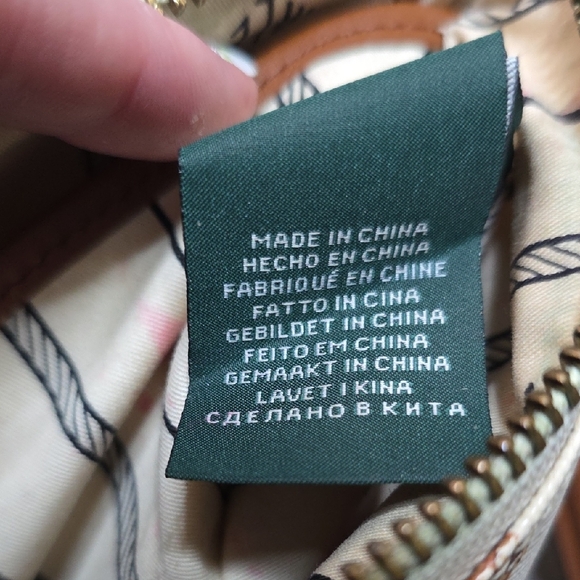 Ralph Lauren | 2014 Caldwell Belting, Equestrian Inspired Print Wristlet - Picture 6 of 11